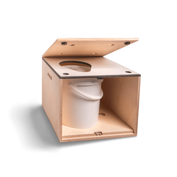 Dry toilet box