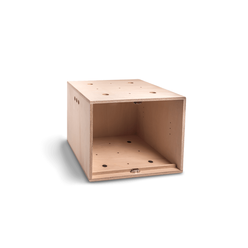 Große Box ohne Frontplatte Große Box ohne Frontplatte