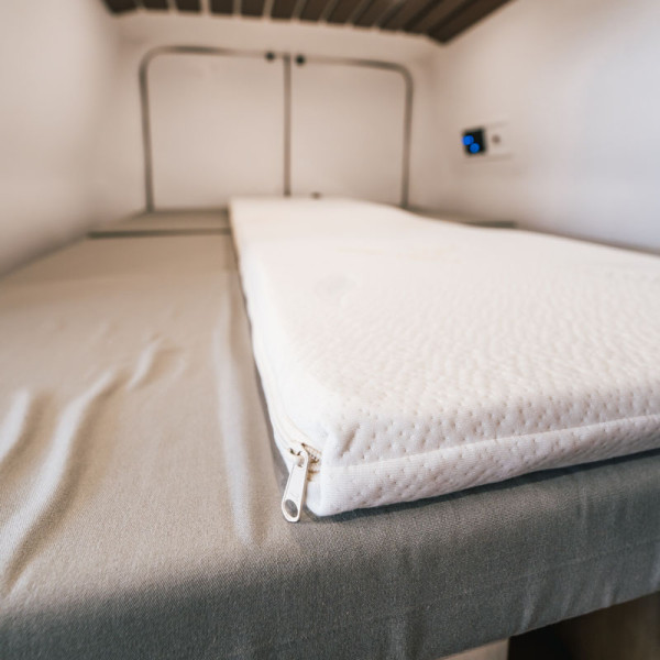 matras topper bestelwagen