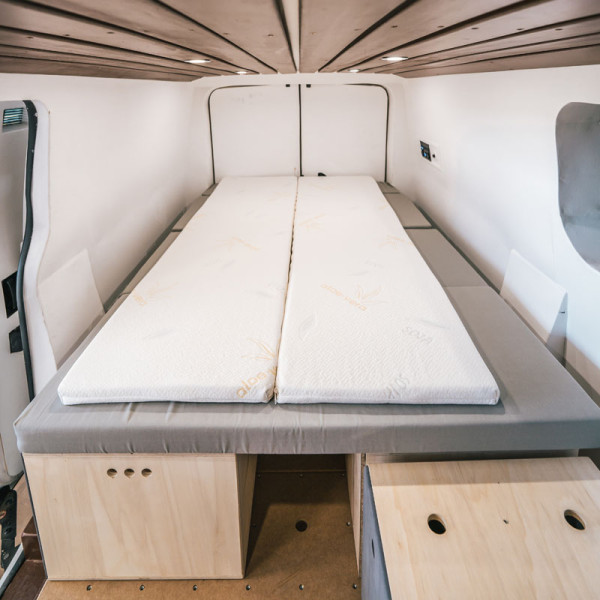 surmatelas amenagement van surmatelas amenagement van