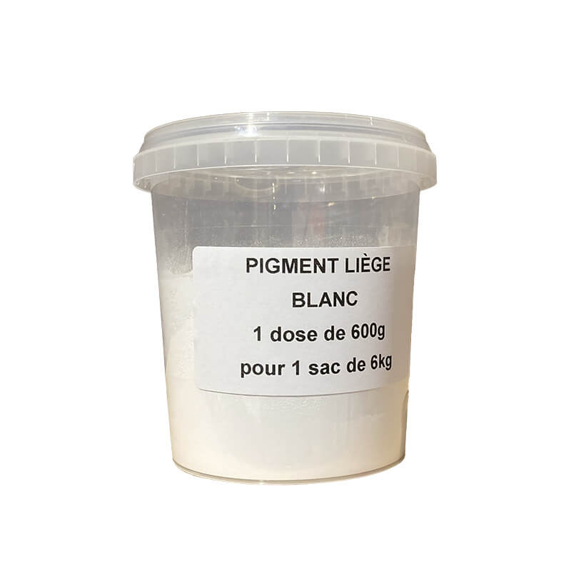 White cork pigment