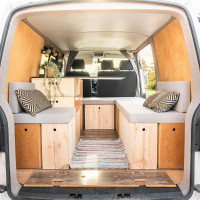 verwijderbare camperinrichting Volkswagen Transporter T5  Bedrijfswagen