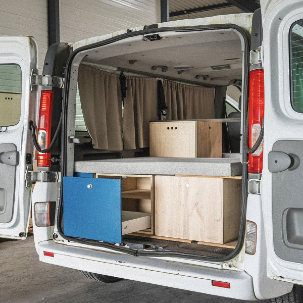 removable van conversion for Opel Vivaro B  Combi