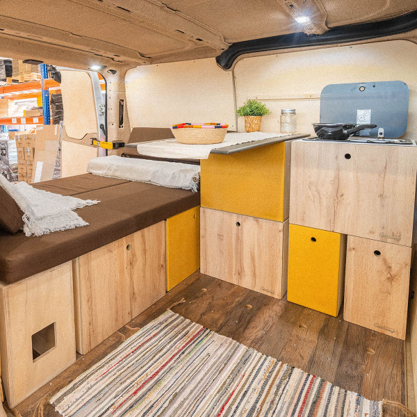 verwijderbare camperinrichting Hyundai H1  Bedrijfswagen