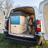 easy sleeping setup in compact van easy sleeping setup in compact van