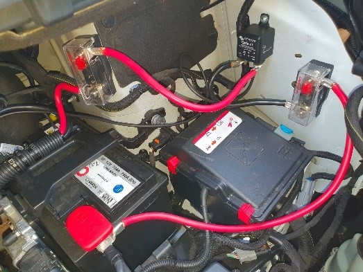 Engine compartment photo