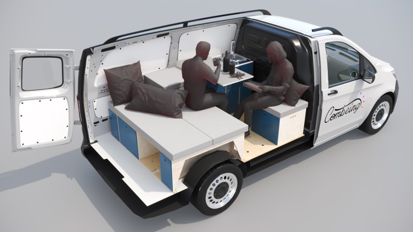 Van in configuration 2
