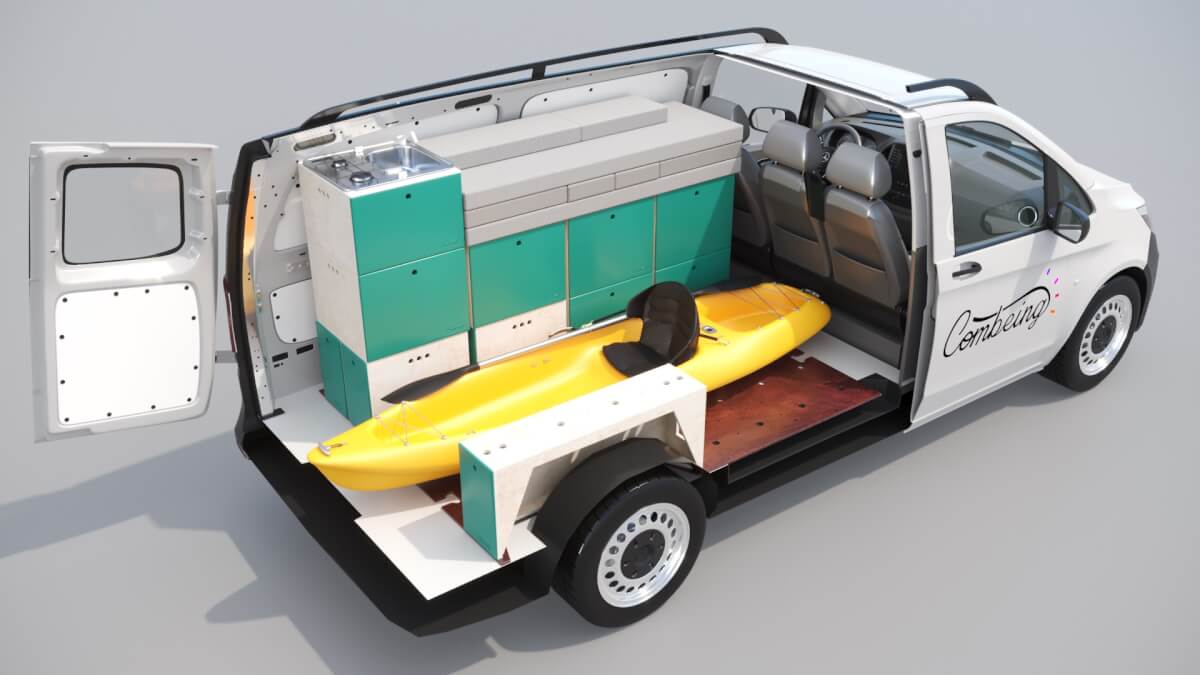 Van in configuration 3