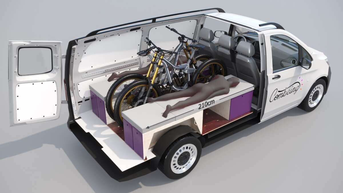 Van in configuration 4