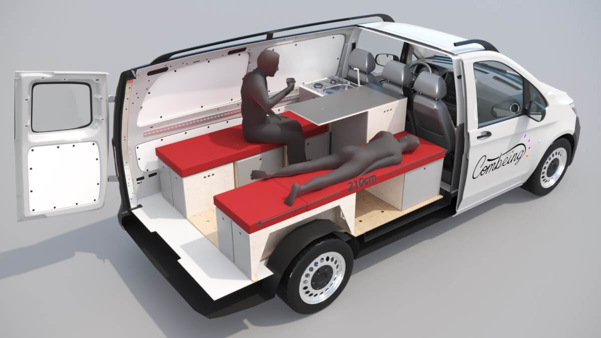 Van in configuration 5