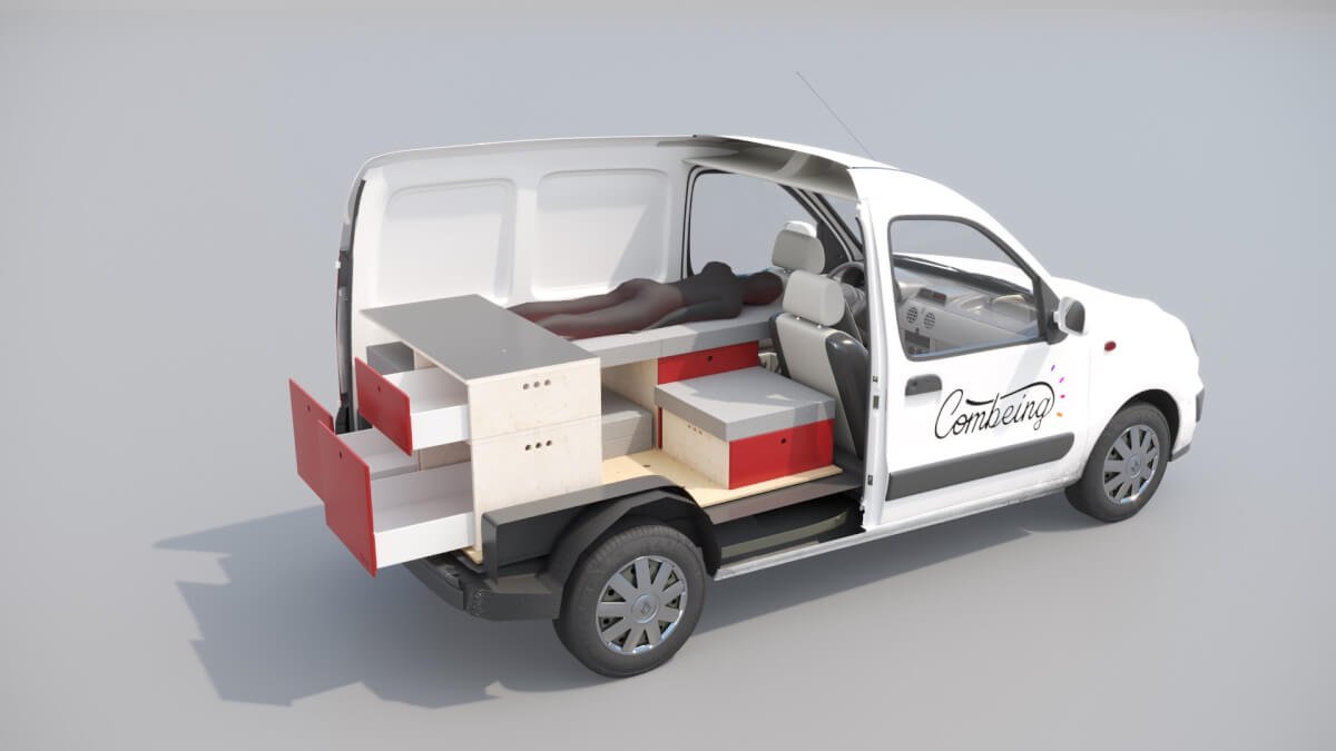 Van in configuration 6