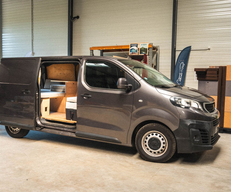Peugeot Expert 3 uitgerust met een Combeing kit