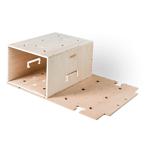 Combeing modular floor system for ludospace vans
